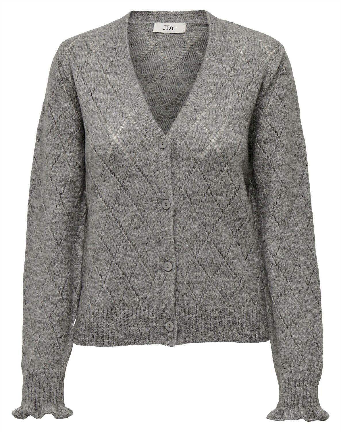Letty V-Neck Structure Cardigan